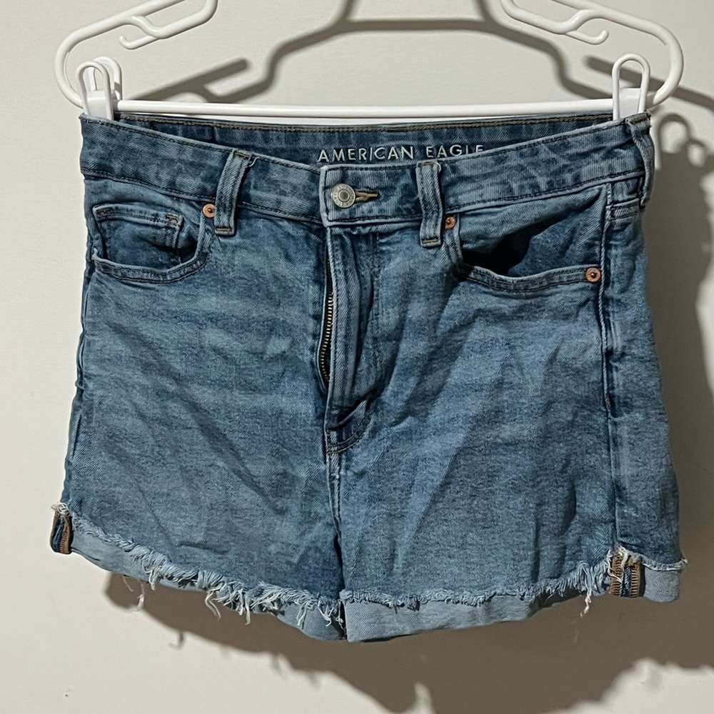 American Eagle Outfitters Light Blue Jean Shorts